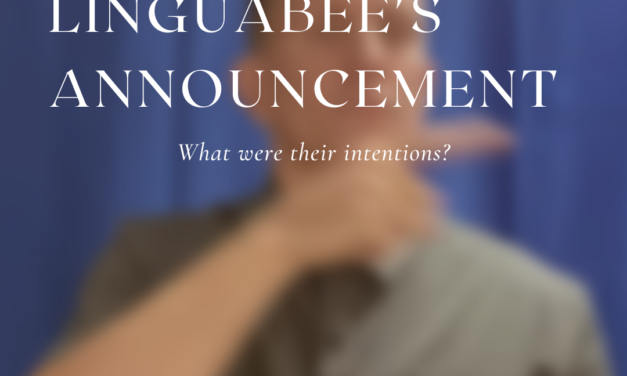 Linguabee’s Announcement