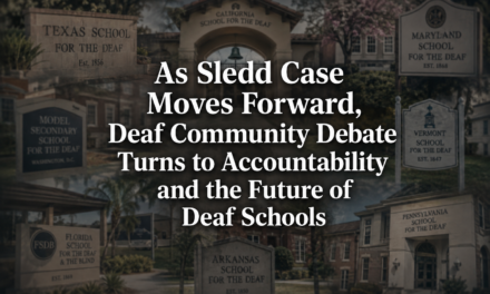 As Sledd Case Moves Forward, Deaf Community Debate Turns to Accountability and the Future of Deaf Schools